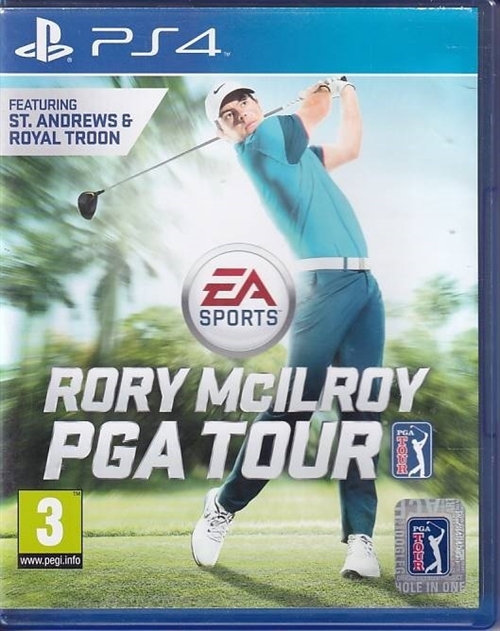 Rory McIlroy PGA Tour - PS4 (A Grade) (Genbrug)